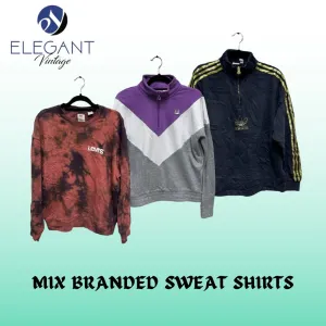Mix Branded Sweat Shirts - 25 Pieces