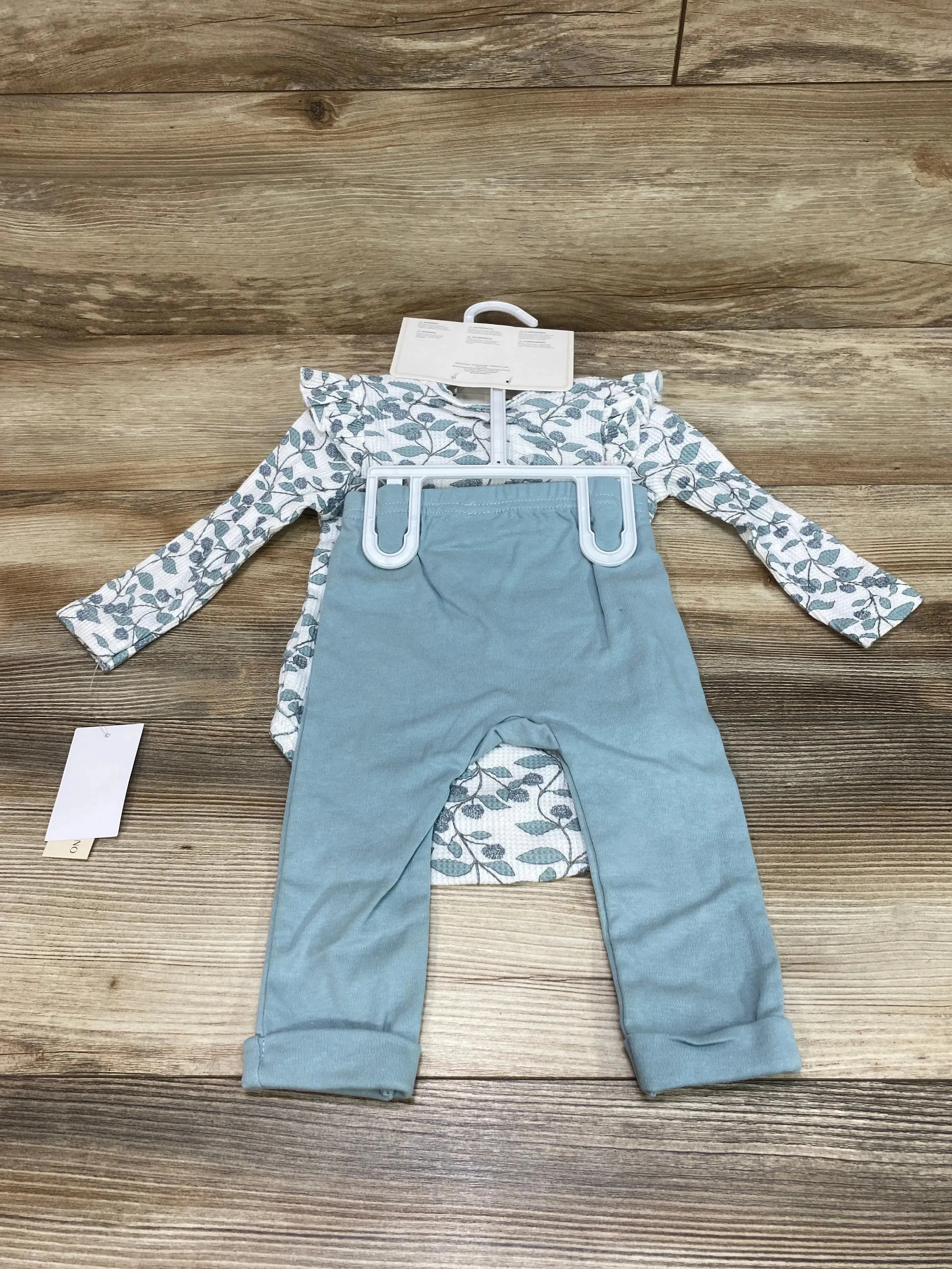 NEW Catherine Malandrino 3pc Thermal Knit Bodysuit Set White sz 6-9m