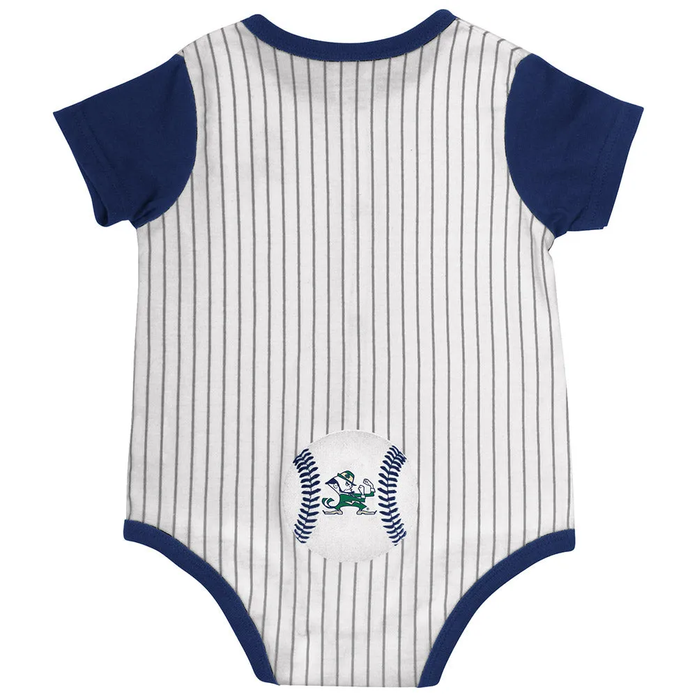 Notre Dame Baby Boy Baseball Creeper
