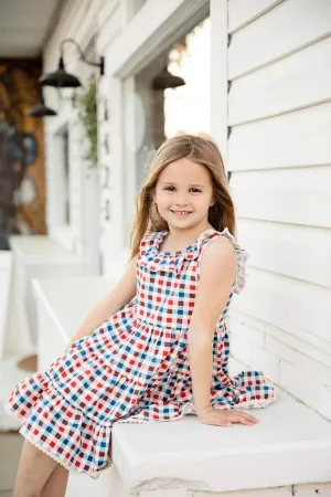 OLD GLORY TWIRL DRESS