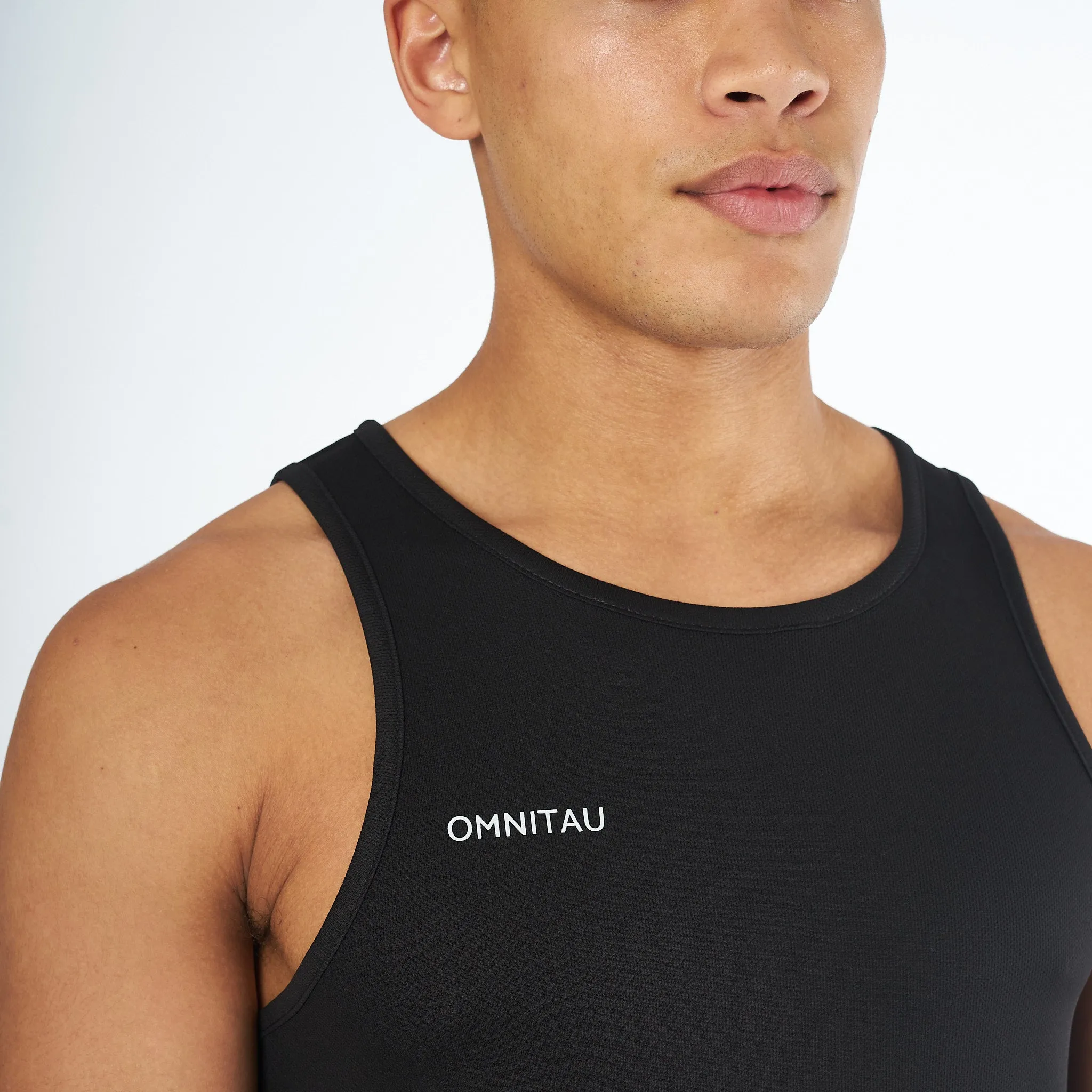 Omnitau Men's Team Sports Breathable Vest - Black