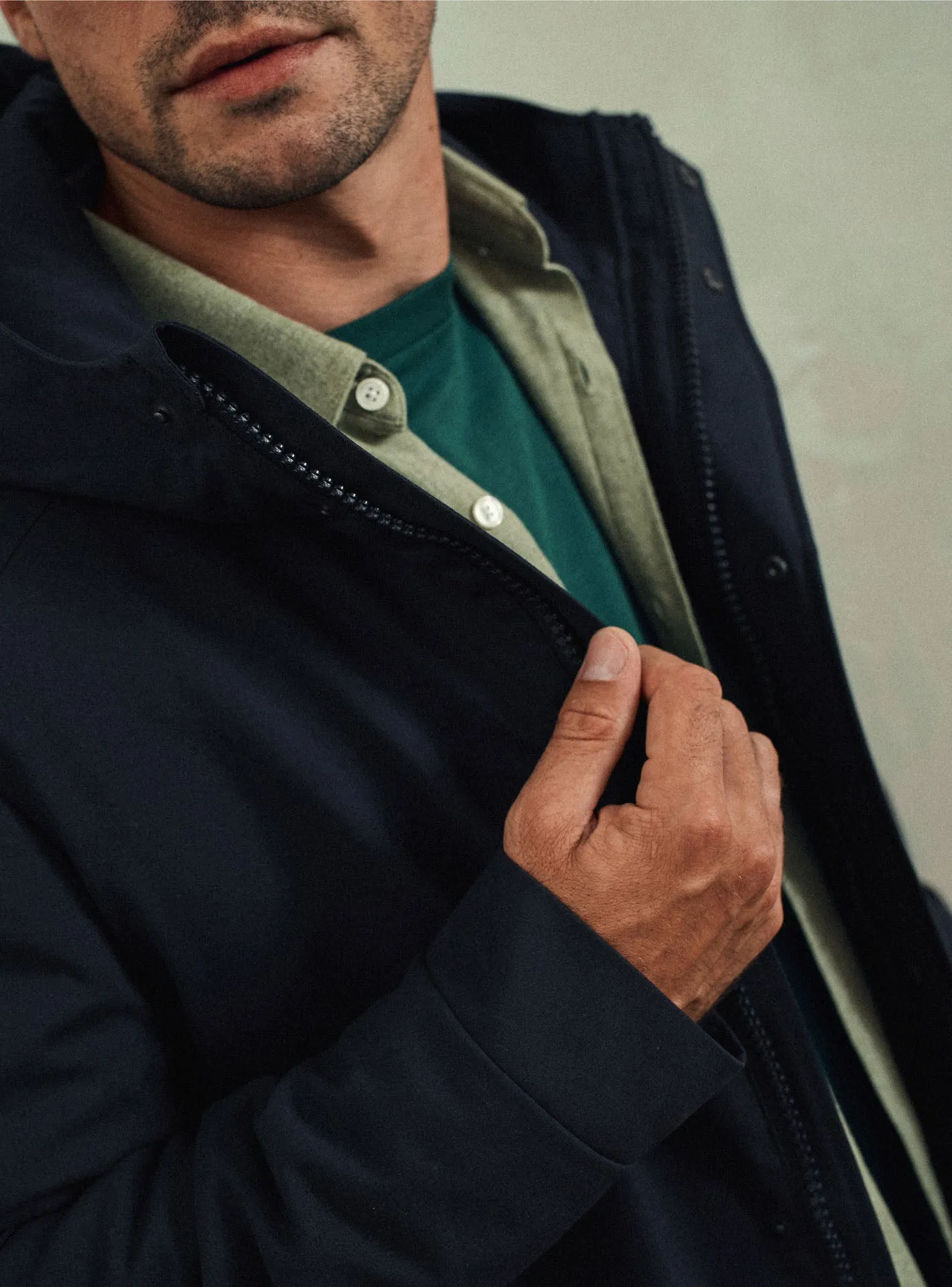 Parka Andrew X Navy