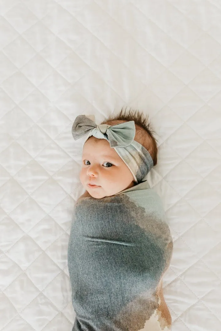 Picasso Knit Headband Bow*