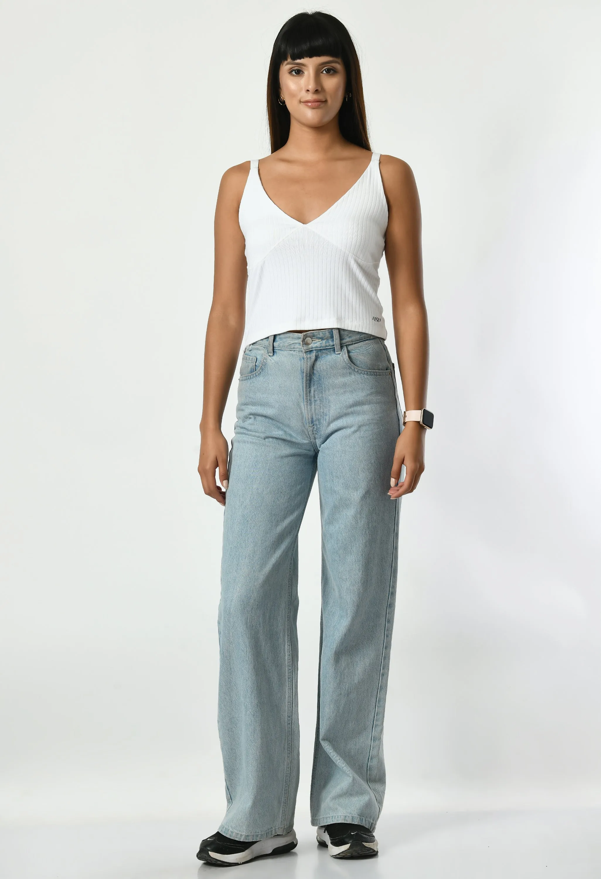 Plunge Strap Top #7054