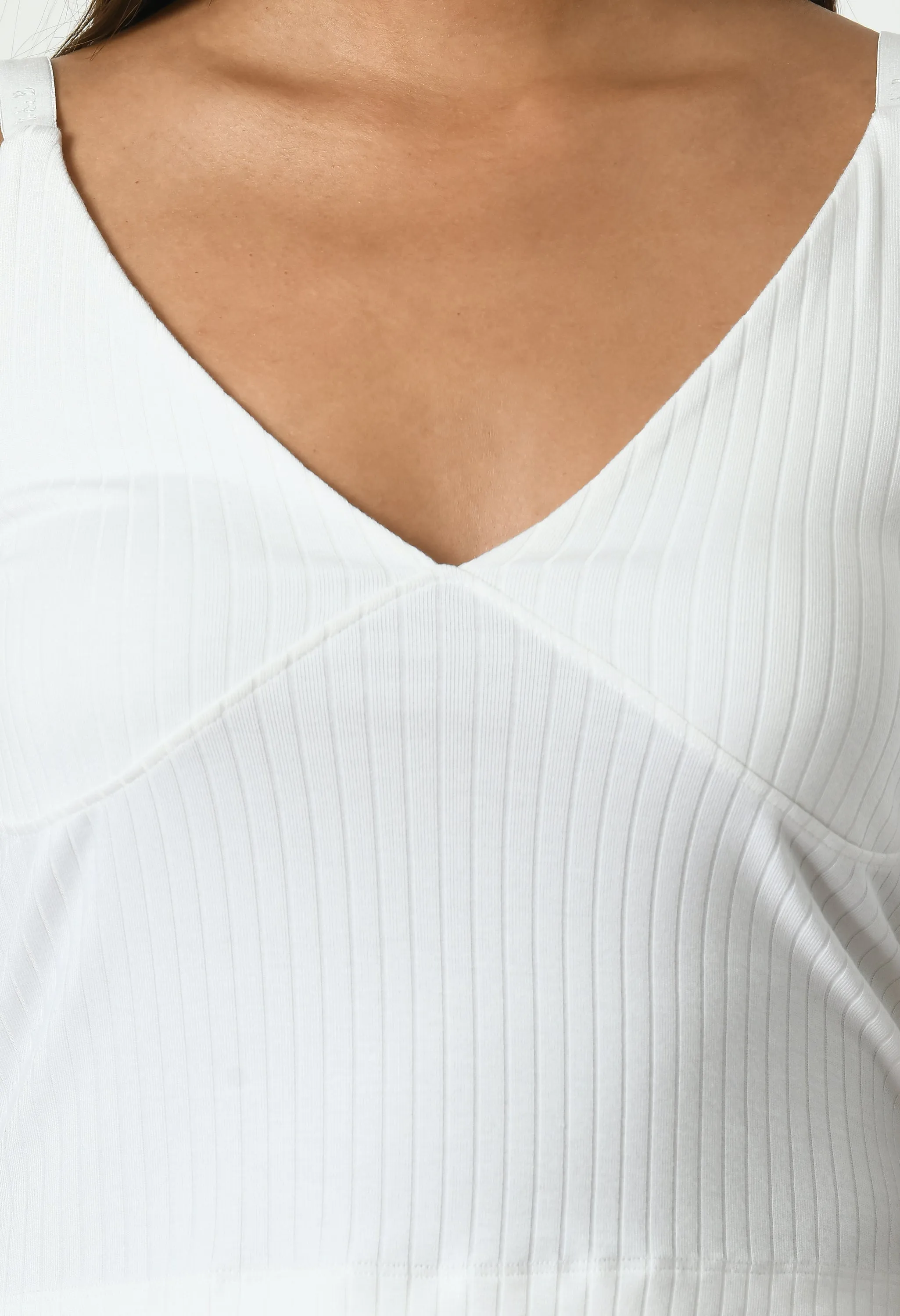 Plunge Strap Top #7054