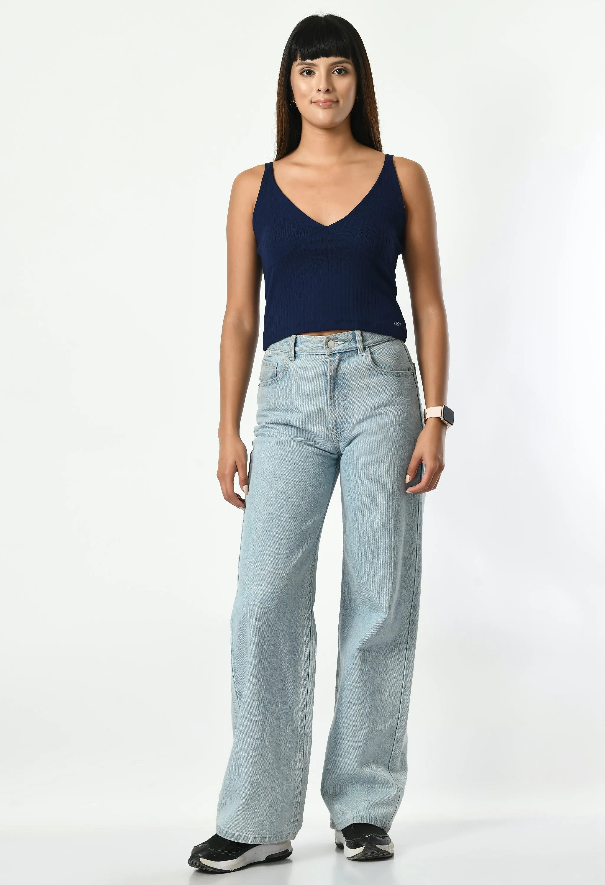 Plunge Strap Top #7054