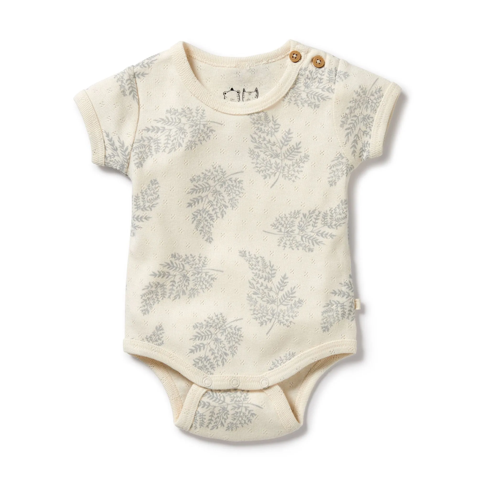 Pointelle Bodysuit - Forever Ferns