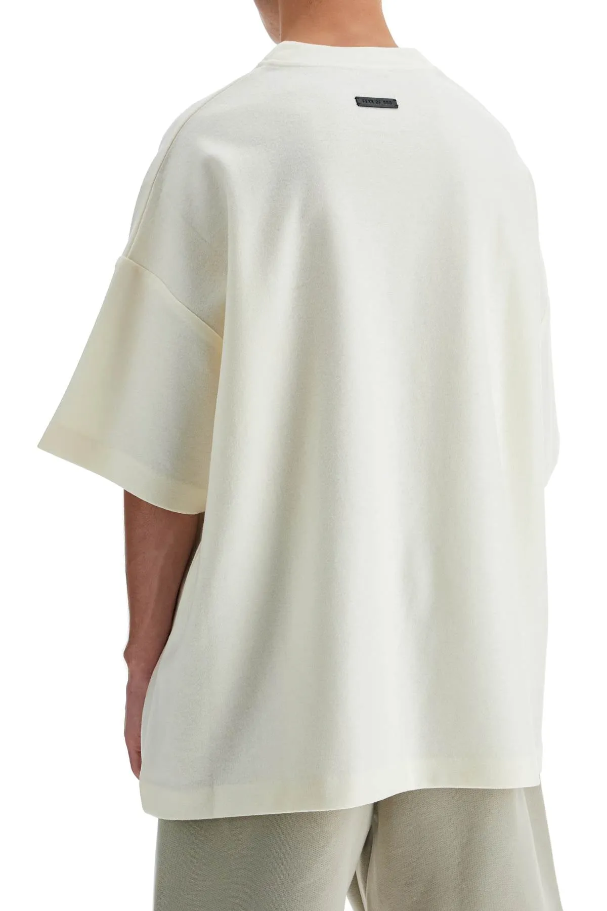 "oversized merino wool FG24FW50 1015BWJ CREAM