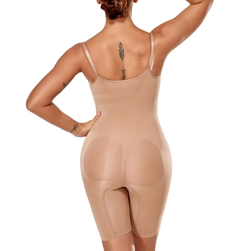 "Second Skin" Seamless Open Bust Shaping Bodysuit