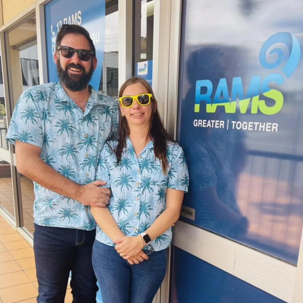 Rams Home Loans Uniforms - Island Blues Shirts