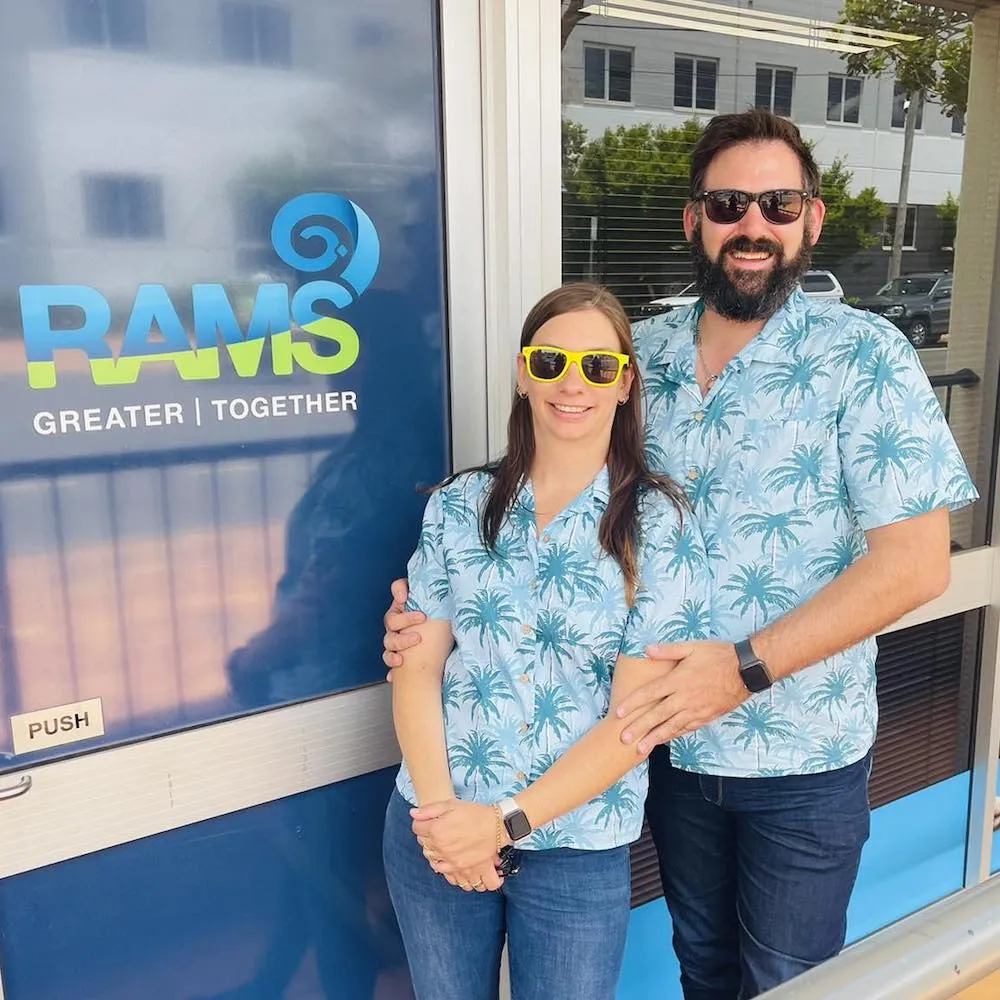 Rams Home Loans Uniforms - Island Blues Shirts
