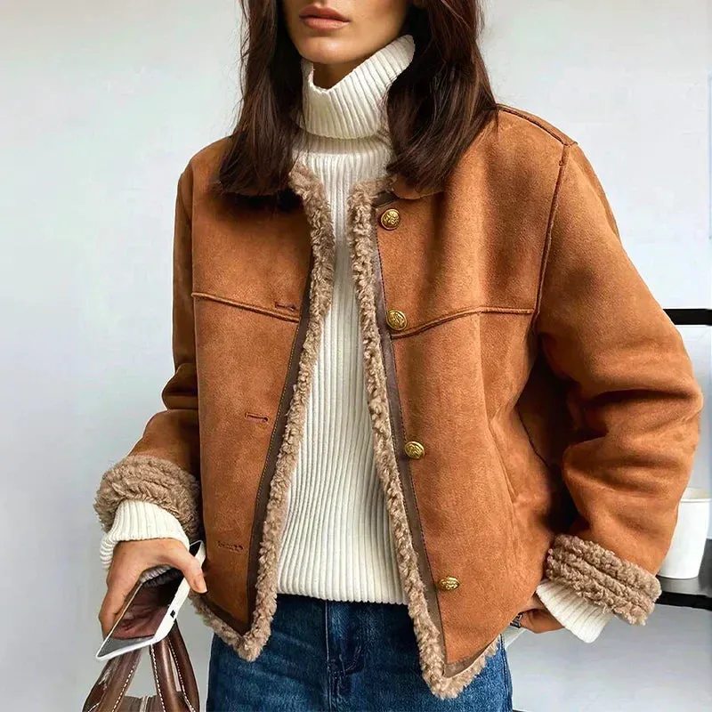 Rosalie - Shearling Fleece Jacket