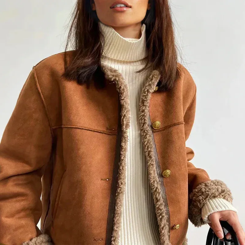 Rosalie - Shearling Fleece Jacket