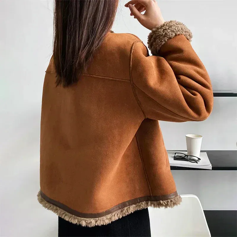 Rosalie - Shearling Fleece Jacket