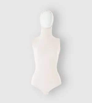 RUUQ Bodysuit Sleeveless with Hijab Cap - Ivory