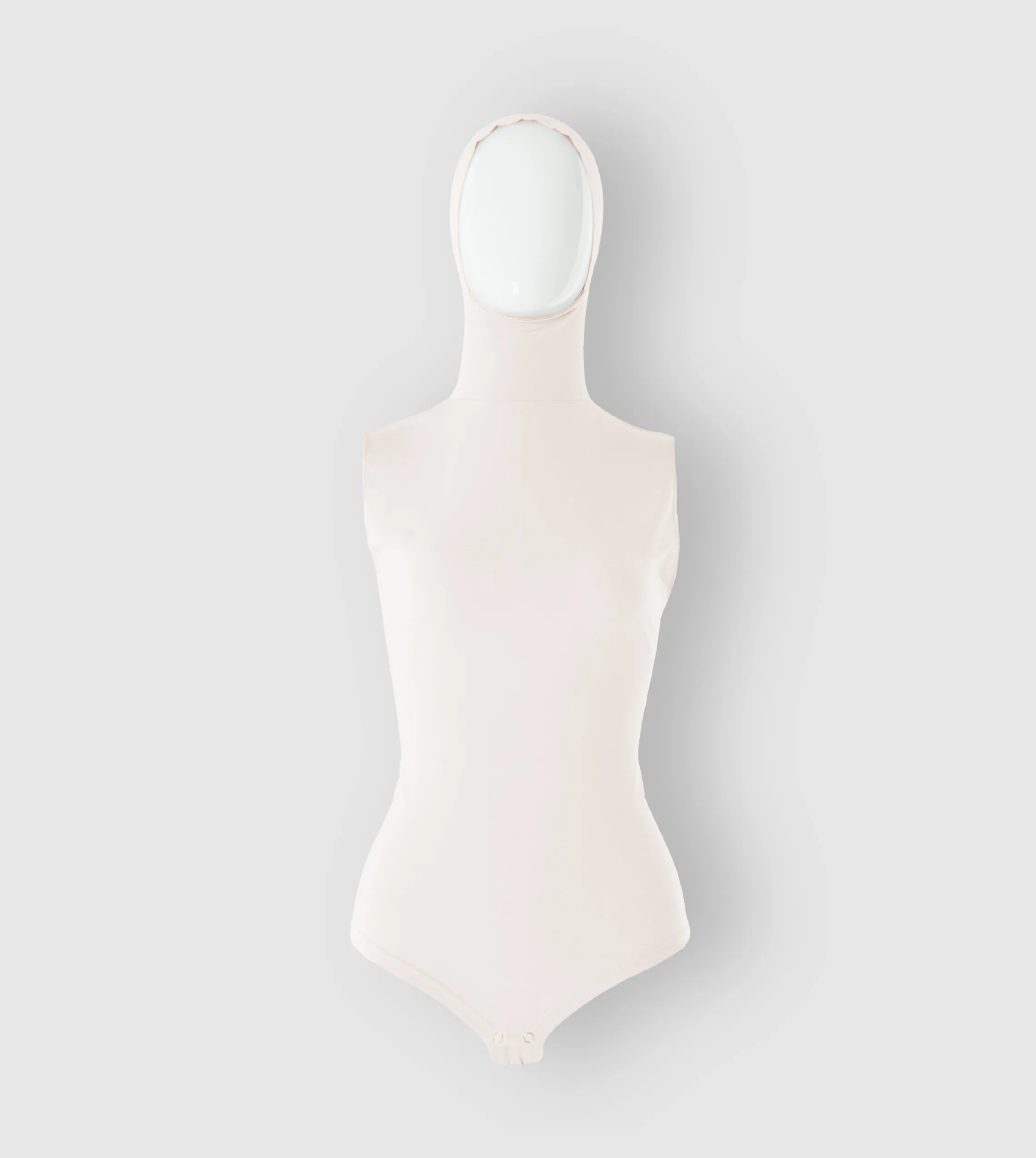 RUUQ Bodysuit Sleeveless with Hijab Cap - Ivory