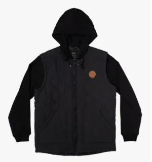 RVCA Grant Puffer Jacket-Black