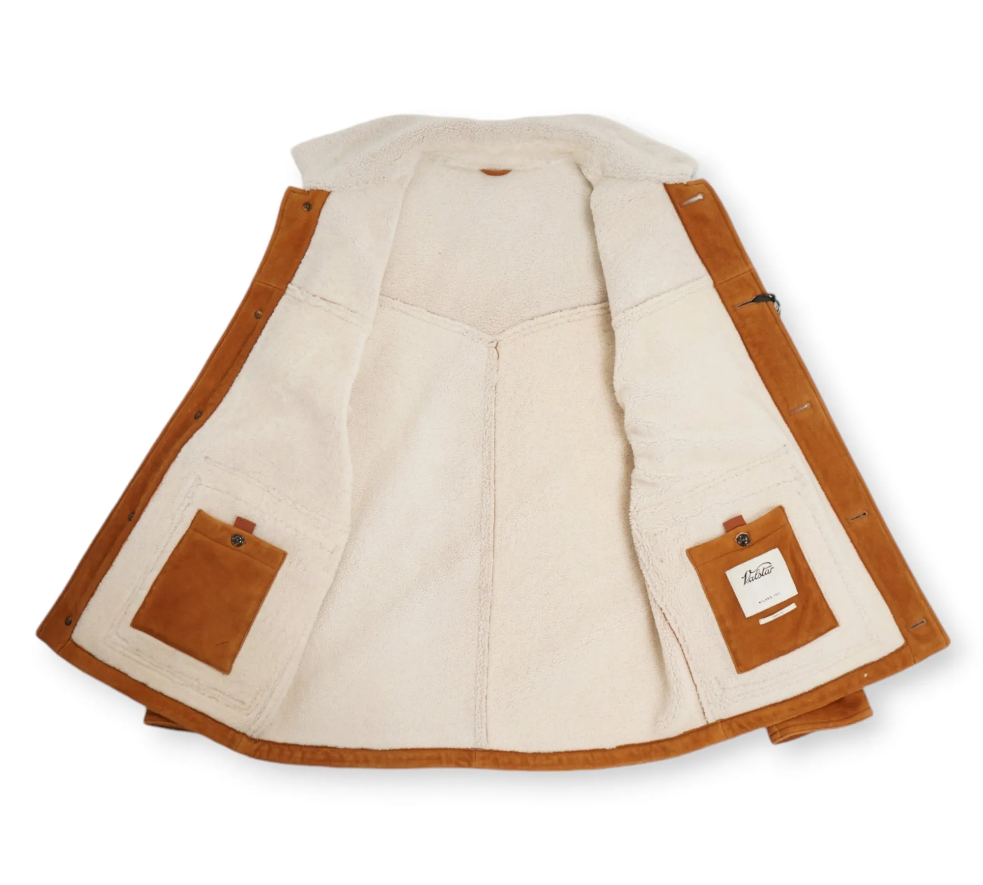 Sandal Suede Shearling Jacket