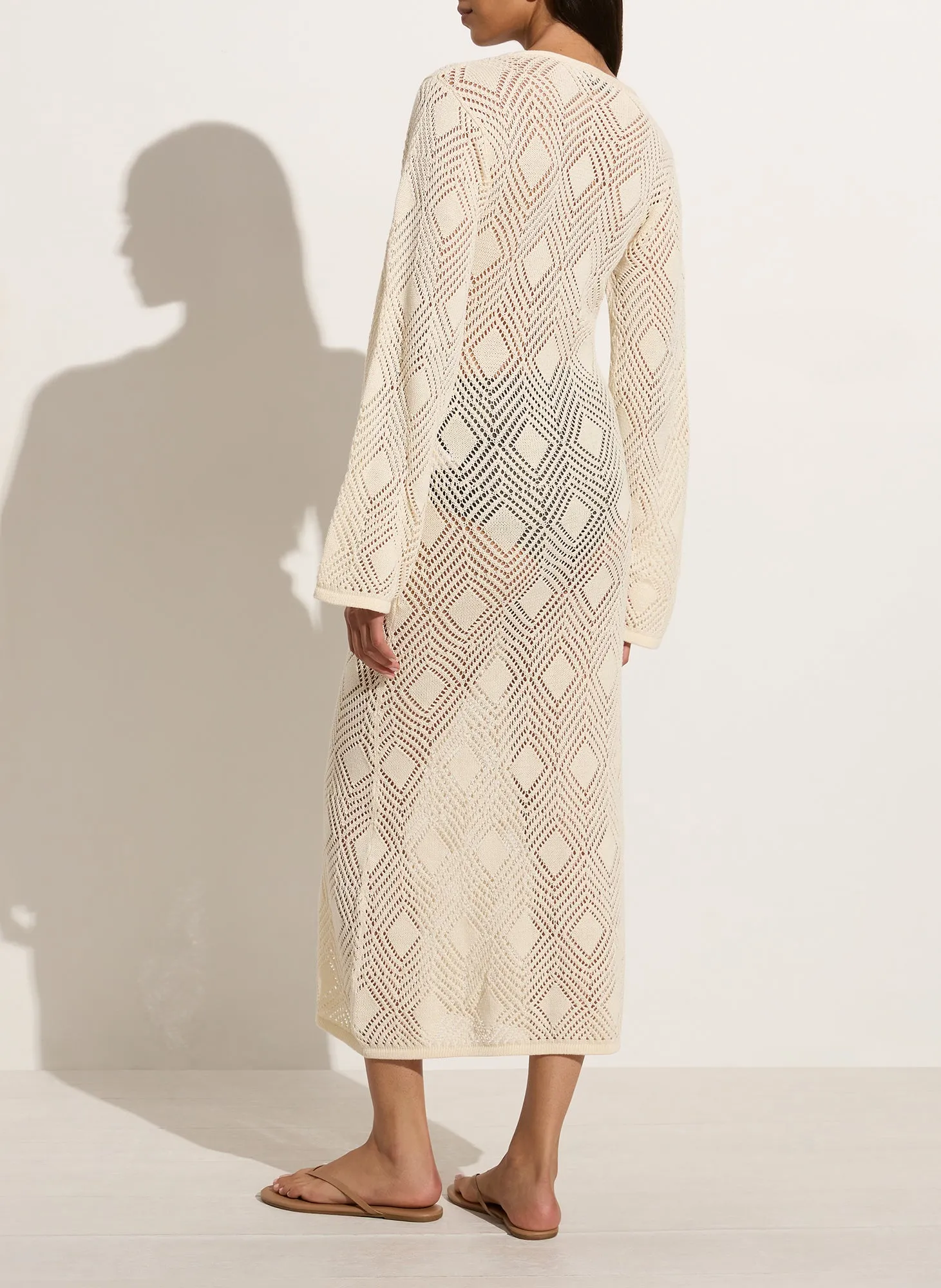 Serena Pointelle Knit Dress