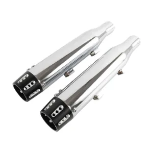 Sharkroad 3" Slip-on Mufflers Exhaust for Harley 2014-2022 Sportster XL 883/1200