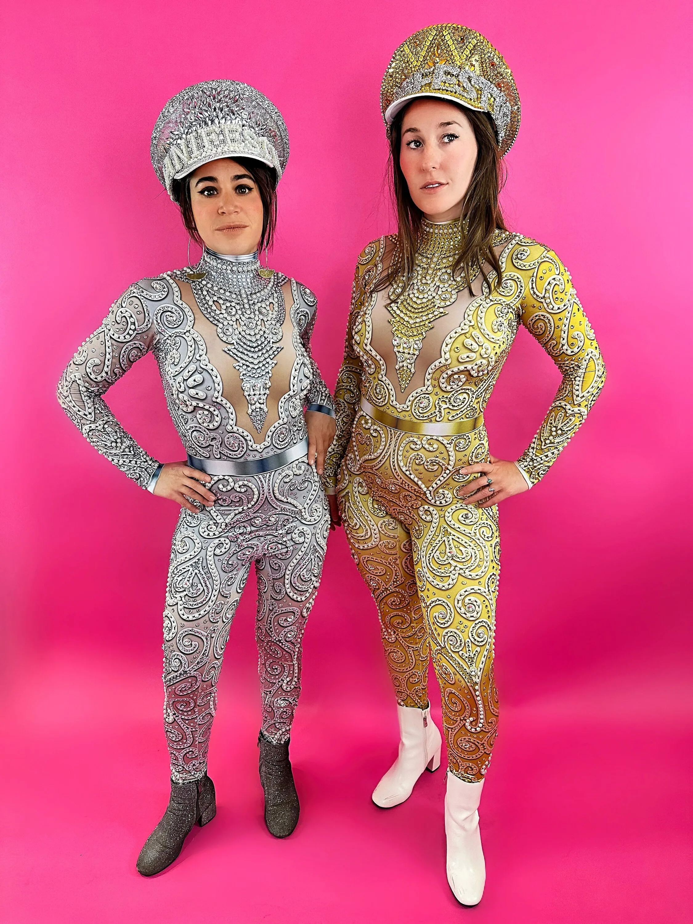 Silver Spark Bodysuit w3052