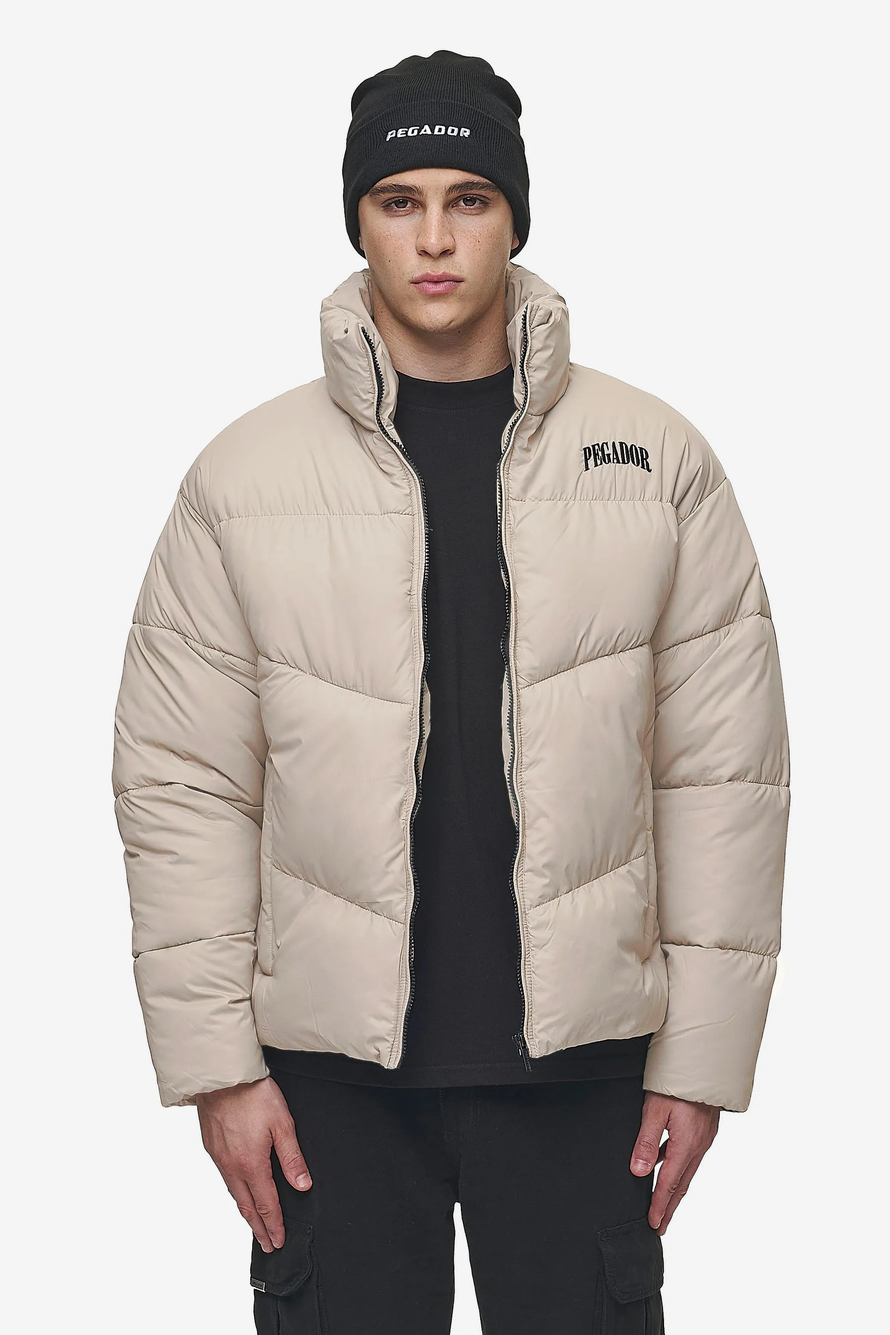 Spiller Puffer Jacket Beige