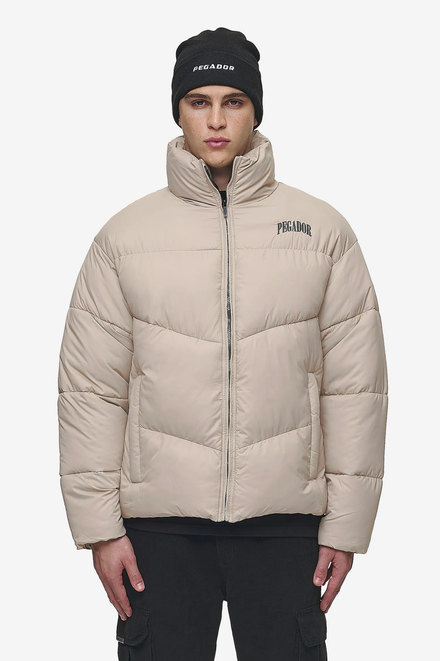 Spiller Puffer Jacket Beige