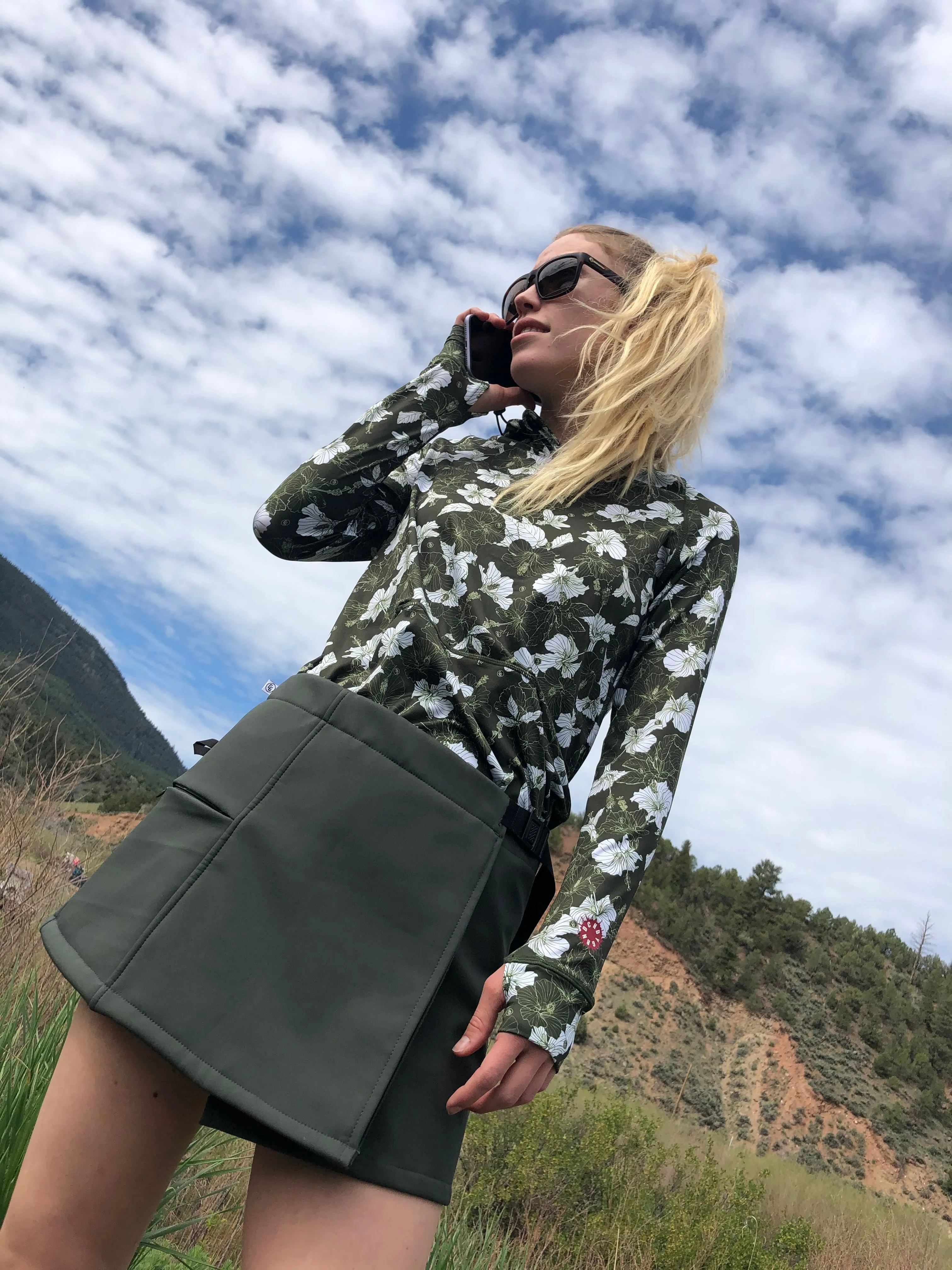 Tech Mini-Skirt