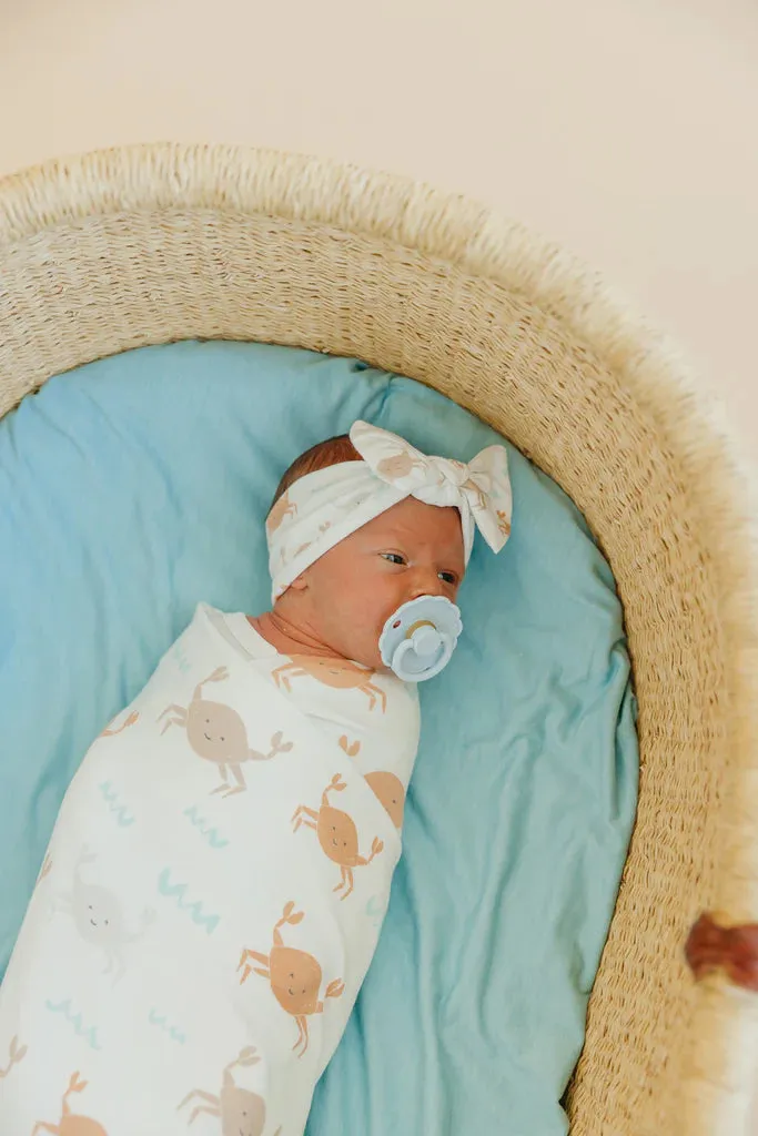 Tide Knit Headband Bow