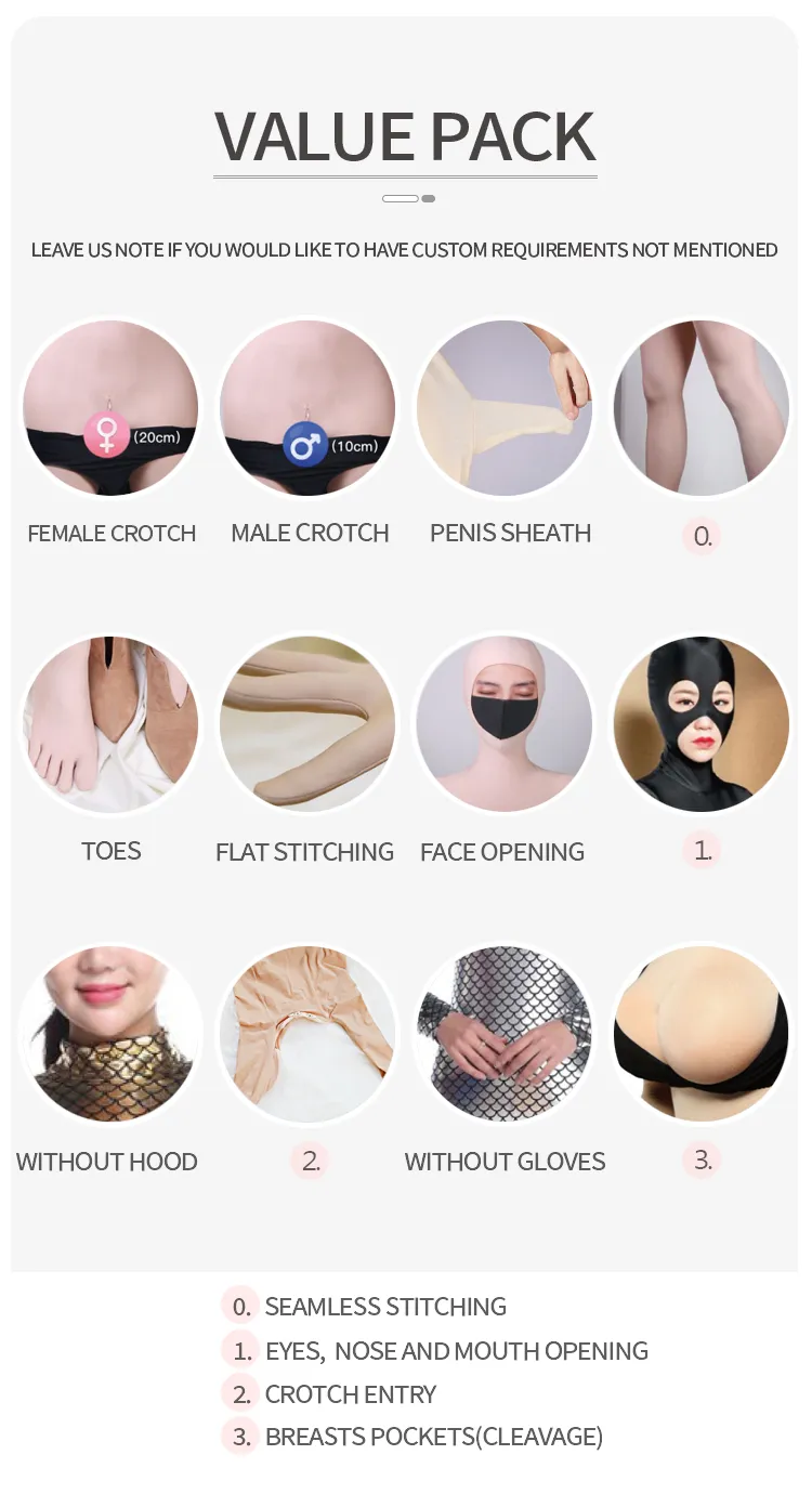 TOUCH Series | "Nudity" 40D by Moli's Zentai