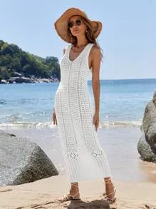 Vacay Cover Up - White