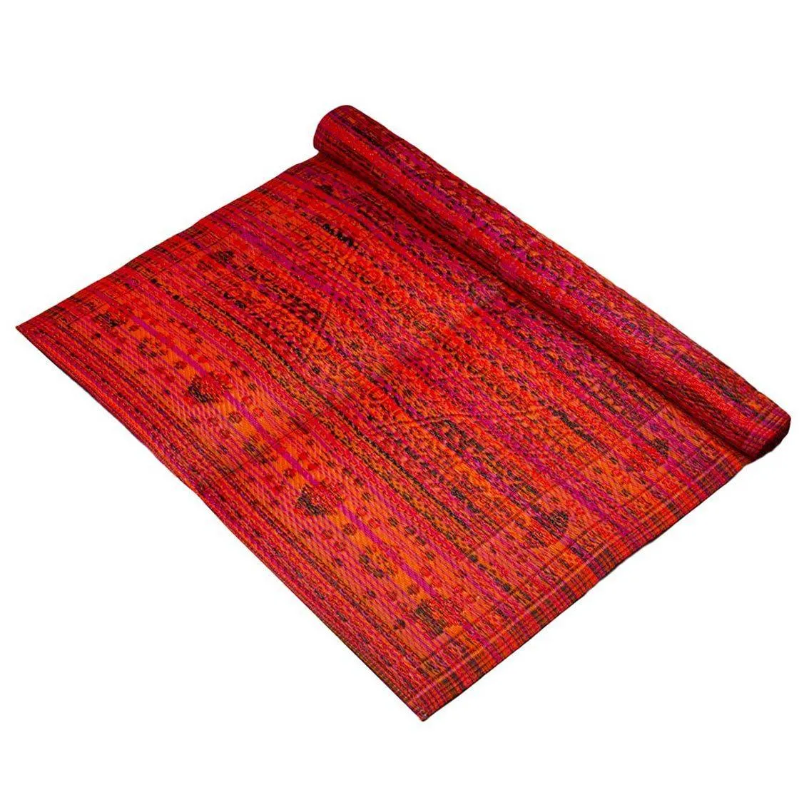Waterproof Red Outdoor Rug