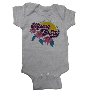 Welcome To The Misery Party Infant Bodysuit - Unisex Fit