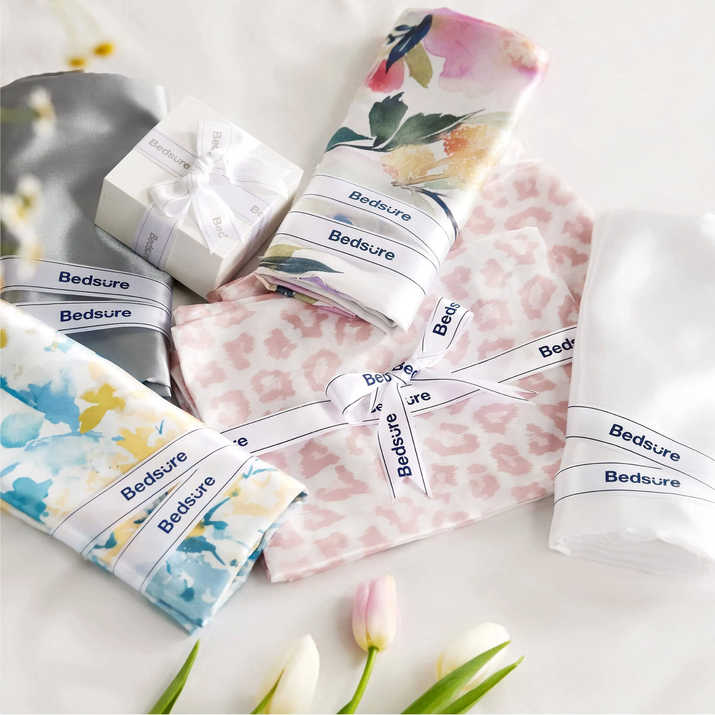 Zipper Closure Satin Pillowcases